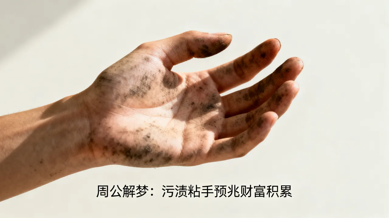 梦见手上沾了大便是啥意思，周公解梦大便粘手预兆什么