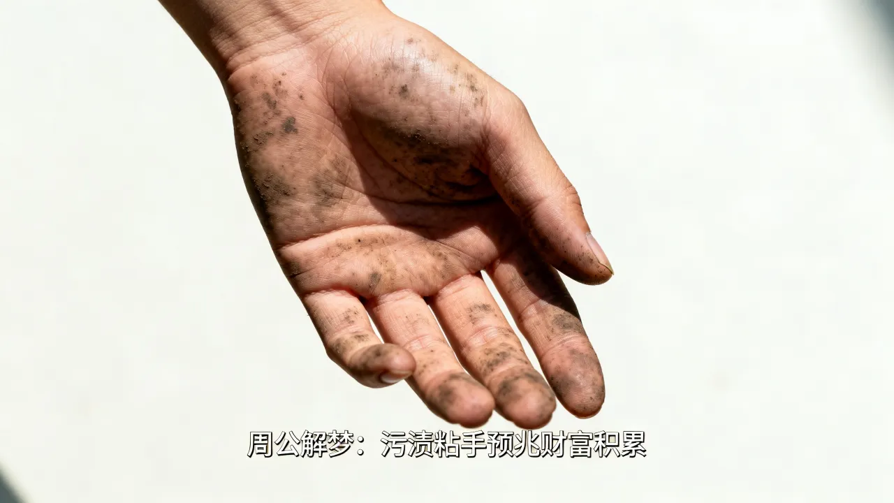 梦见手上沾了大便是啥意思，周公解梦大便粘手预兆什么