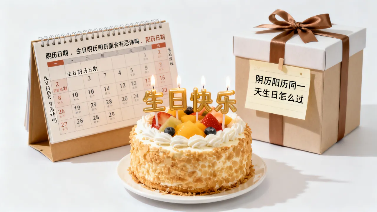 生日阴历阳历重合有忌讳吗,阴历阳历同一天生日怎么过 生日阴历阳历重合有忌讳吗,阴历阳历同一天生日怎么过