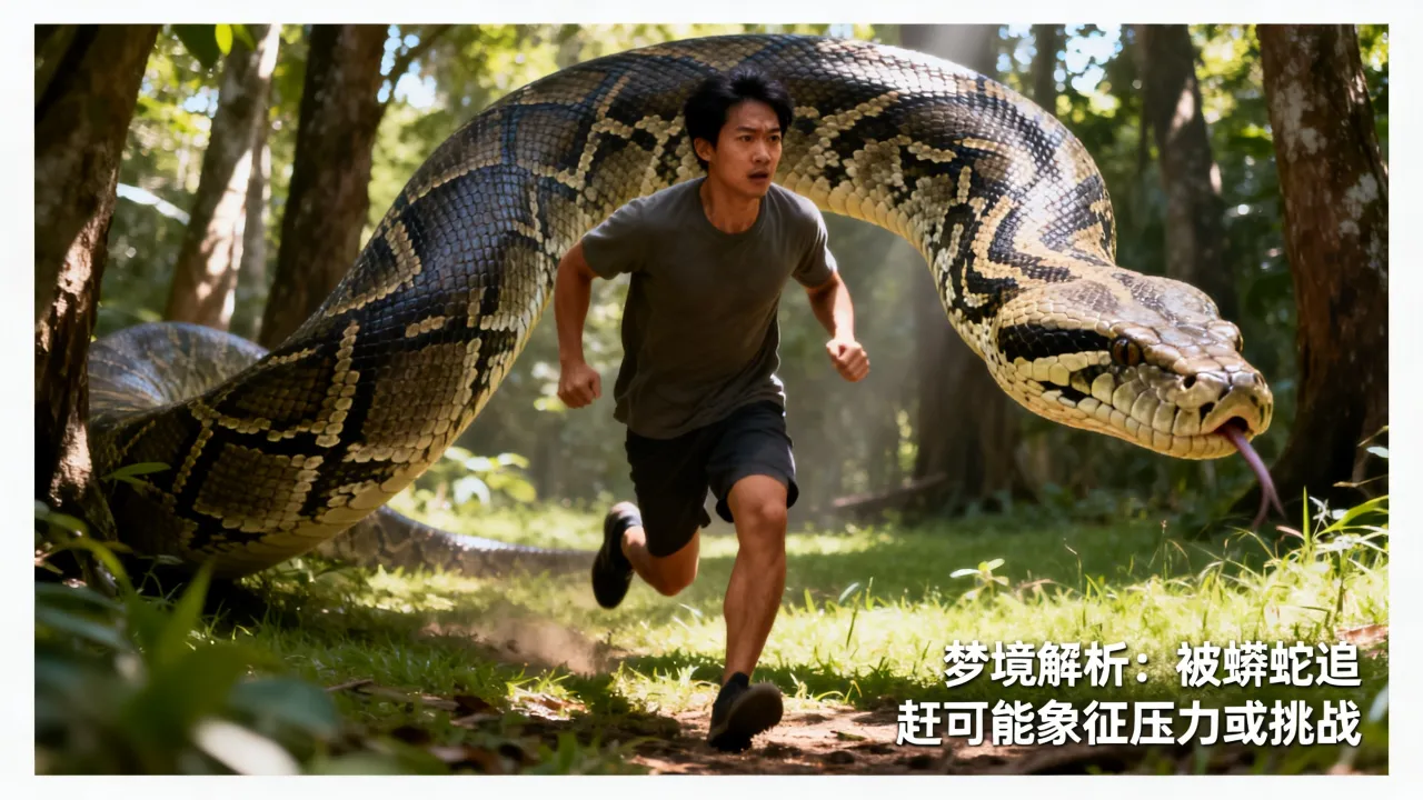 梦见被蟒蛇追是什么预兆?做梦被蟒蛇追好不好 梦见被蟒蛇追是什么预兆?做梦被蟒蛇追好不好