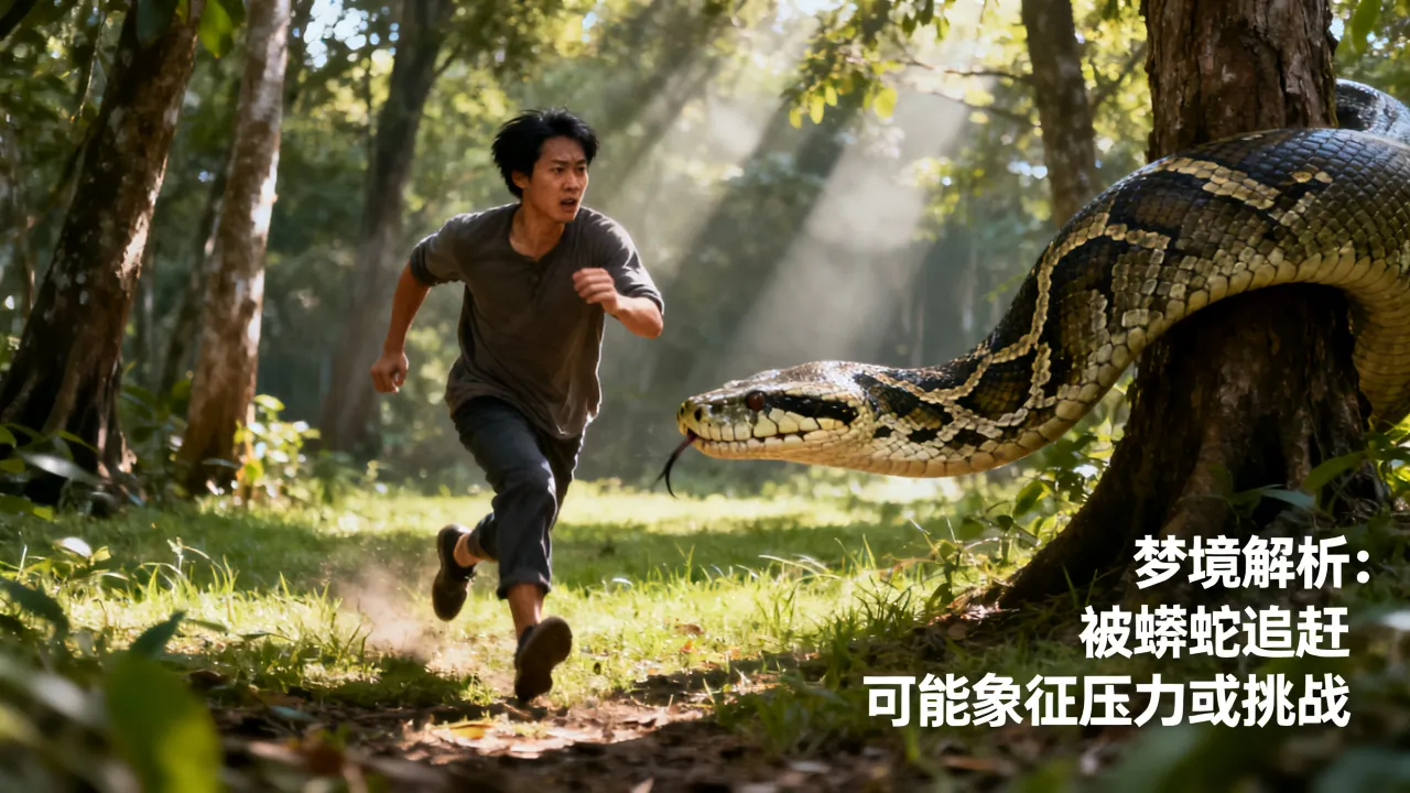 梦见被蟒蛇追是什么预兆?做梦被蟒蛇追好不好 梦见被蟒蛇追是什么预兆?做梦被蟒蛇追好不好