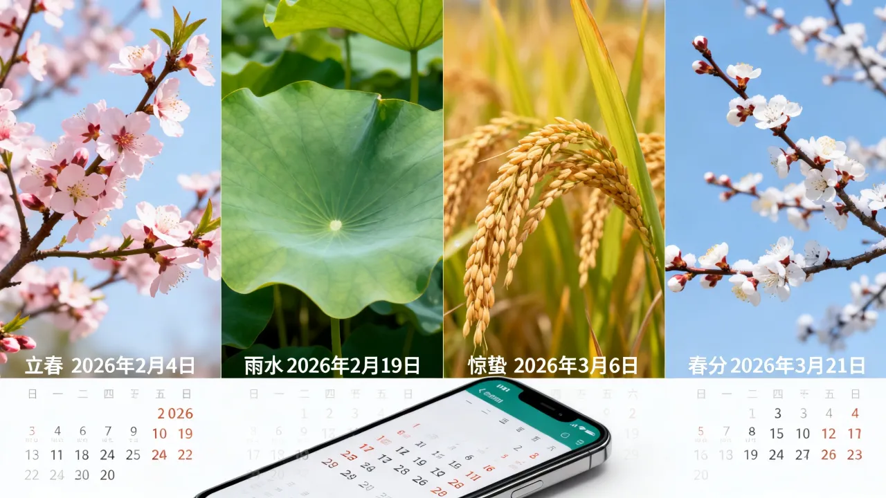 2026阴历节气有哪些?具体时间怎么查? 2026阴历节气有哪些?具体时间怎么查?