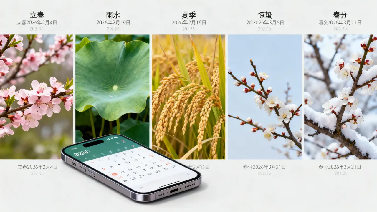2026阴历节气有哪些?具体时间怎么查? 2026阴历节气有哪些?具体时间怎么查?