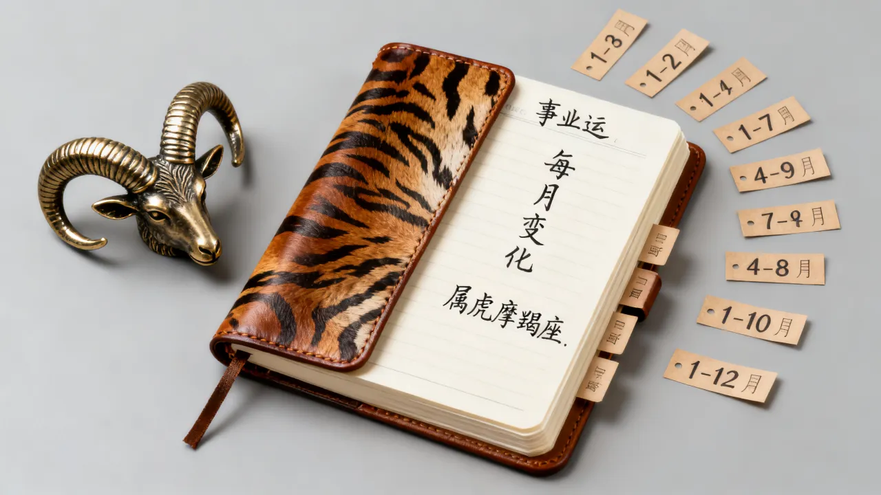 属虎摩羯座2026年事业运如何发展,属虎摩羯座女生每月运势有何变化 属虎摩羯座2026年事业运如何发展,属虎摩羯座女生每月运势有何变化