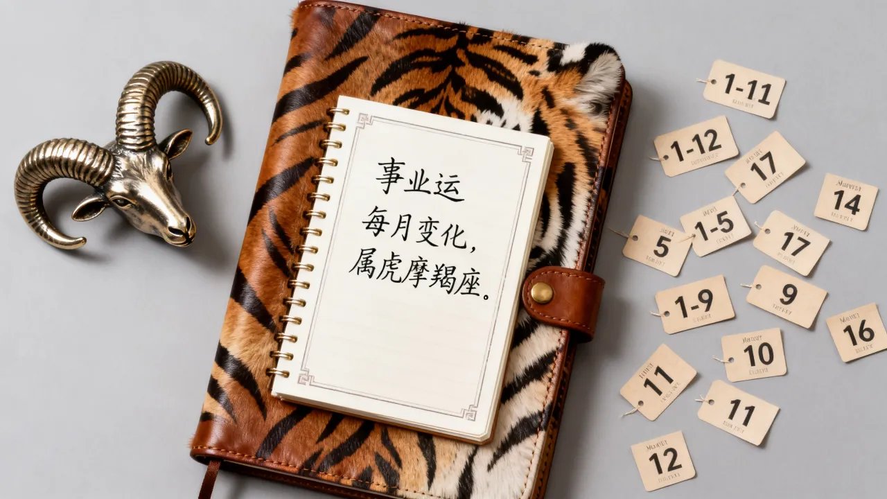 属虎摩羯座2026年事业运如何发展，属虎摩羯座女生每月运势有何变化
