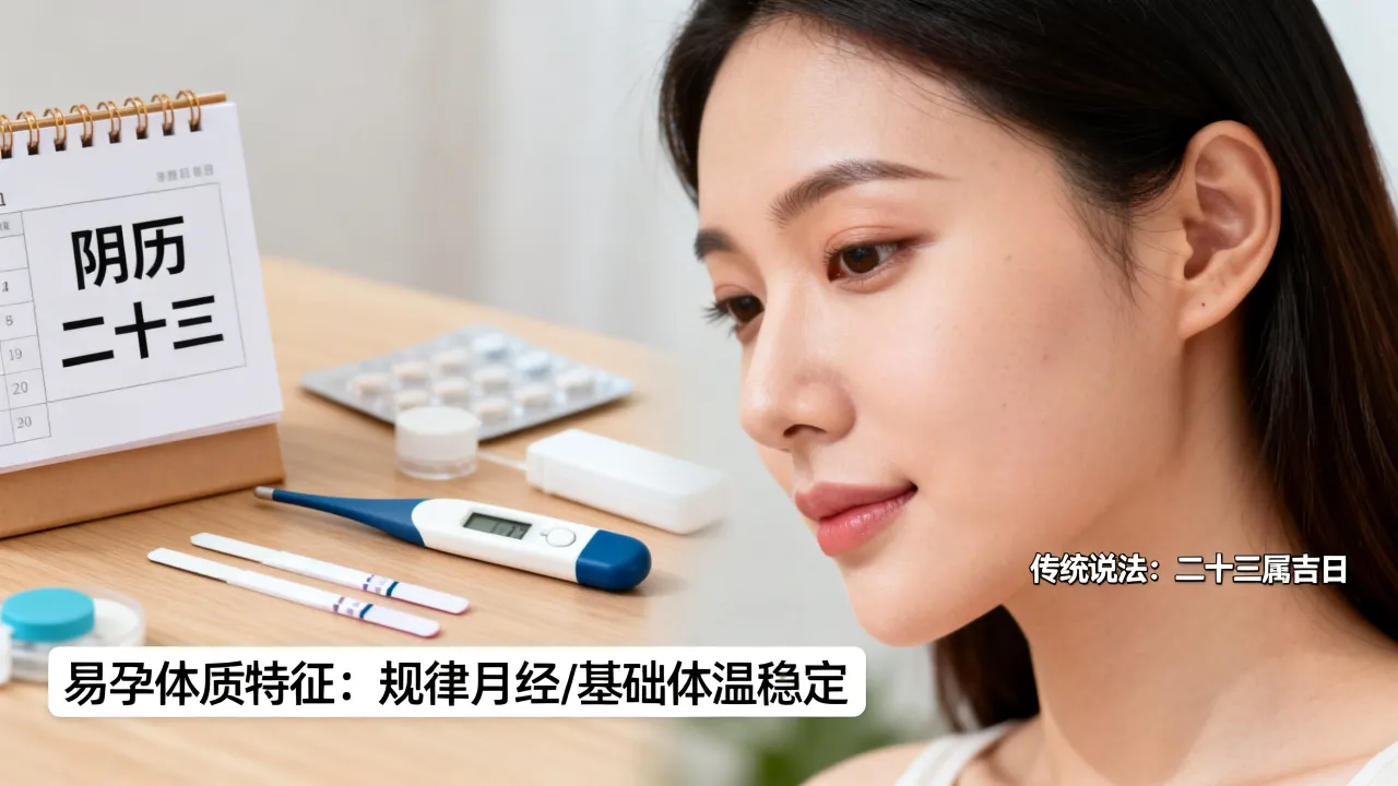 阴历二十三受孕有什么说法,易怀孕体质怎么判断? 阴历二十三受孕有什么说法,易怀孕体质怎么判断?