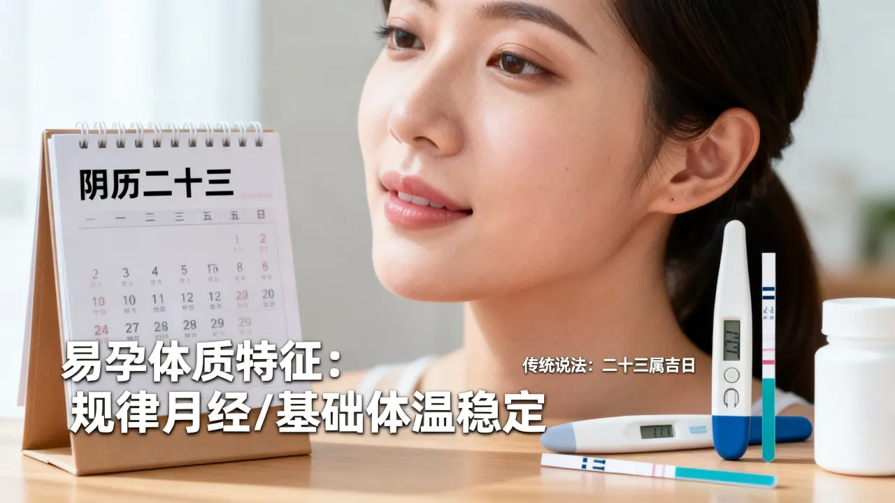 阴历二十三受孕有什么说法,易怀孕体质怎么判断? 阴历二十三受孕有什么说法,易怀孕体质怎么判断?
