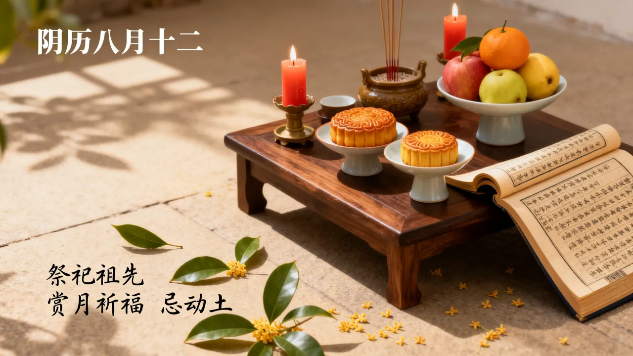 阴历八月十二是什么日子,有哪些传统习俗与禁忌? 阴历八月十二是什么日子,有哪些传统习俗与禁忌?