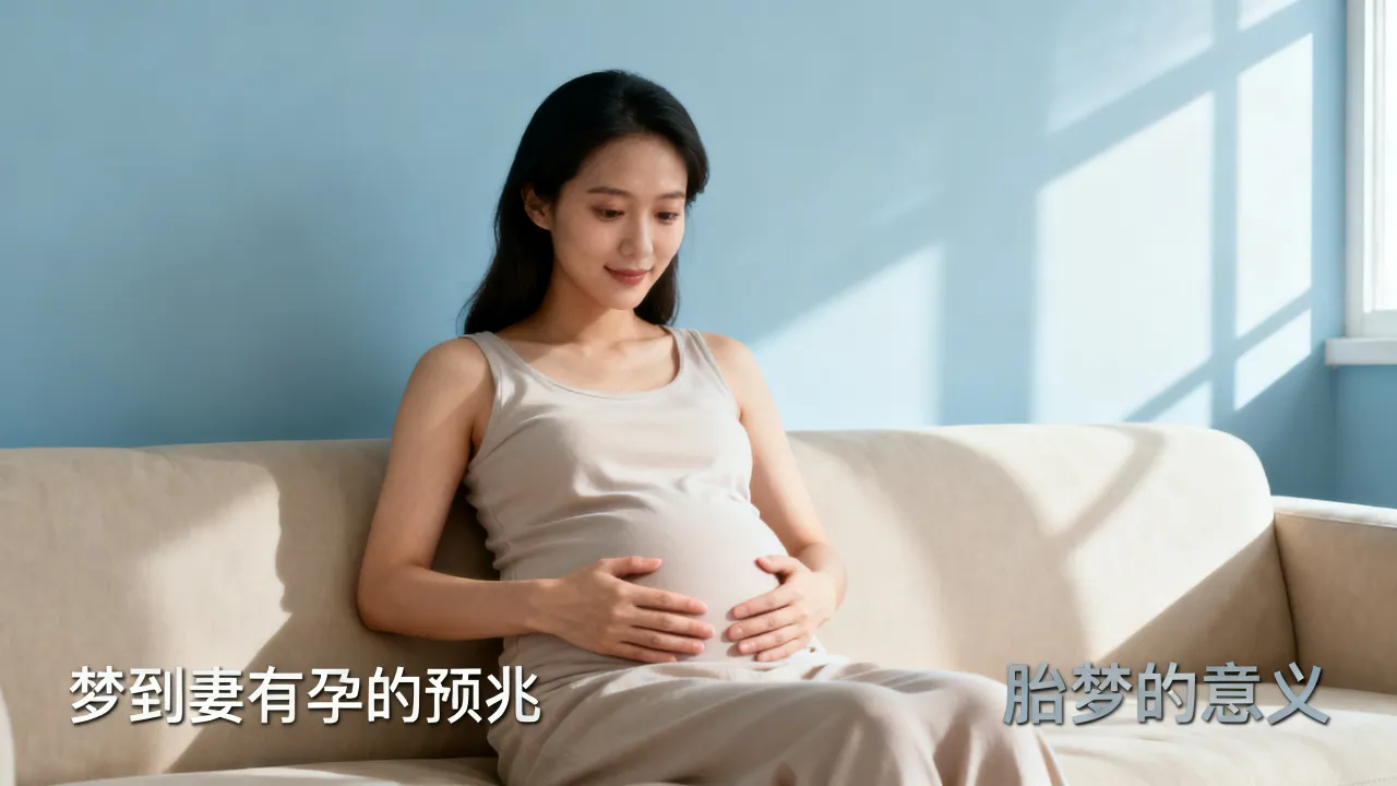 梦到妻有孕会有什么预兆，女人梦见妻子怀孕是胎梦吗