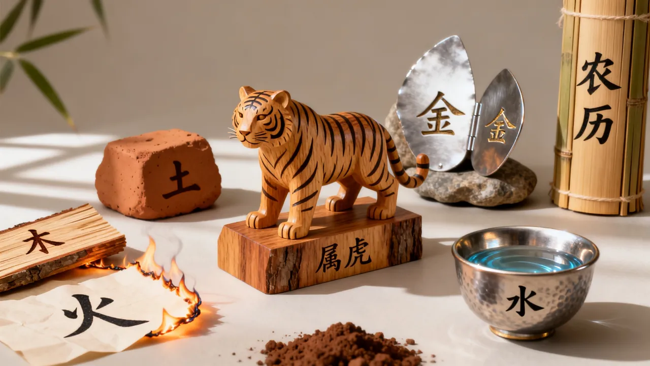 属虎农历五行是什么命,属虎的五行命理详解 属虎农历五行是什么命,属虎的五行命理详解