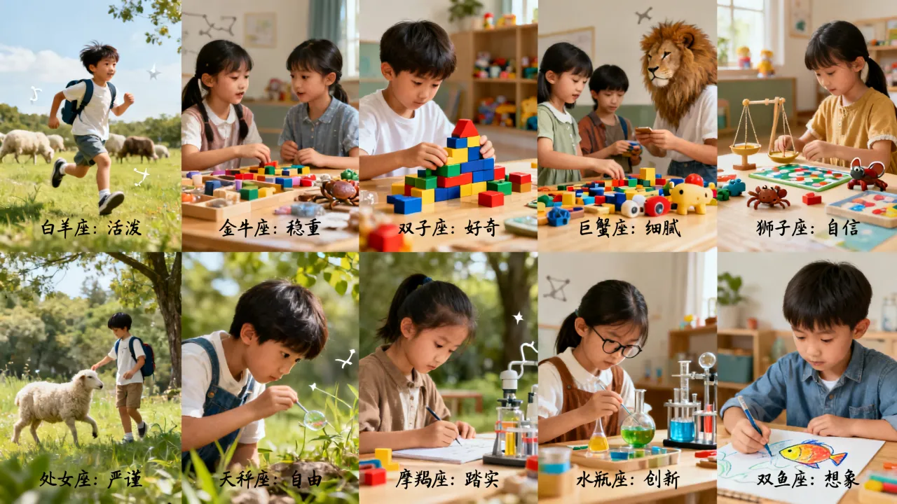 如何正确教育十二星座孩子,不同星座性格特点怎么管? 如何正确教育十二星座孩子,不同星座性格特点怎么管?