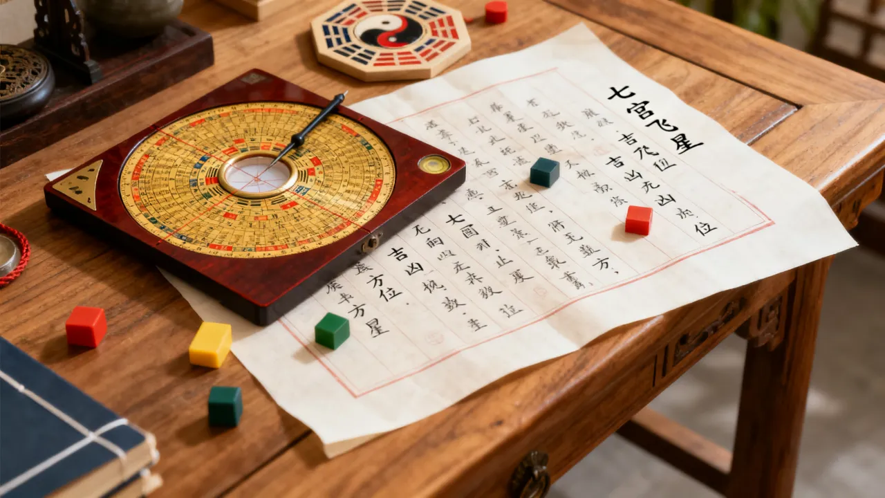 七宫飞星怎么测吉凶，七宫飞星吉凶方位怎么看？