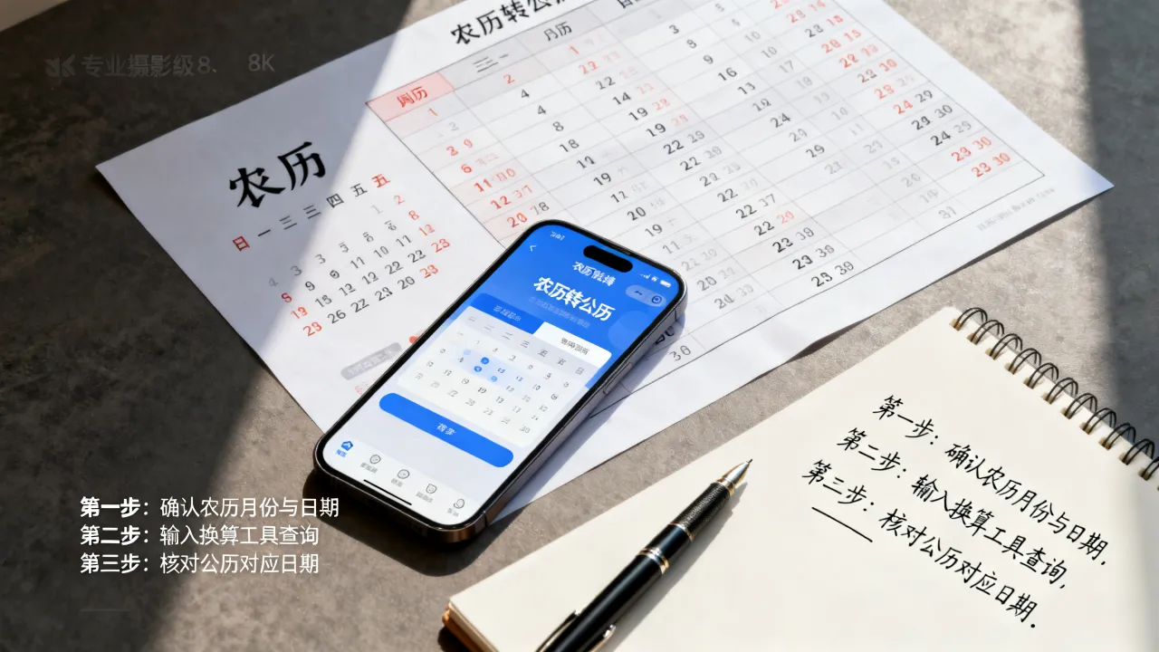 阴历怎么兑换日期?农历转公历的准确换算方法是怎样的? 阴历怎么兑换日期?农历转公历的准确换算方法是怎样的?