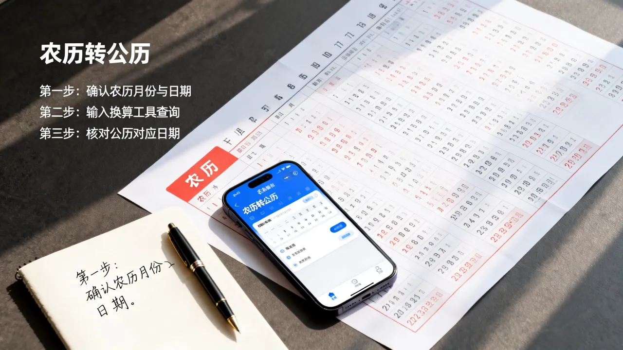 阴历怎么兑换日期?农历转公历的准确换算方法是怎样的? 阴历怎么兑换日期?农历转公历的准确换算方法是怎样的?