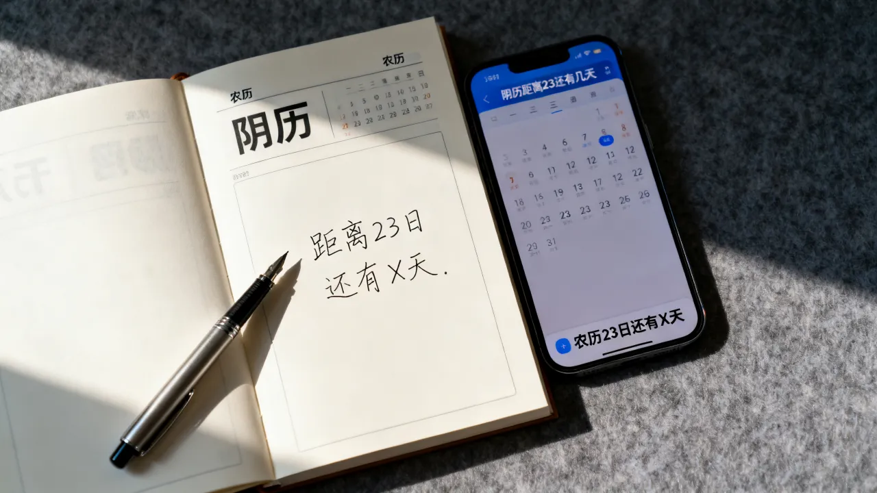 阴历距离23还有几天,农历23日还有多少天? 阴历距离23还有几天,农历23日还有多少天?