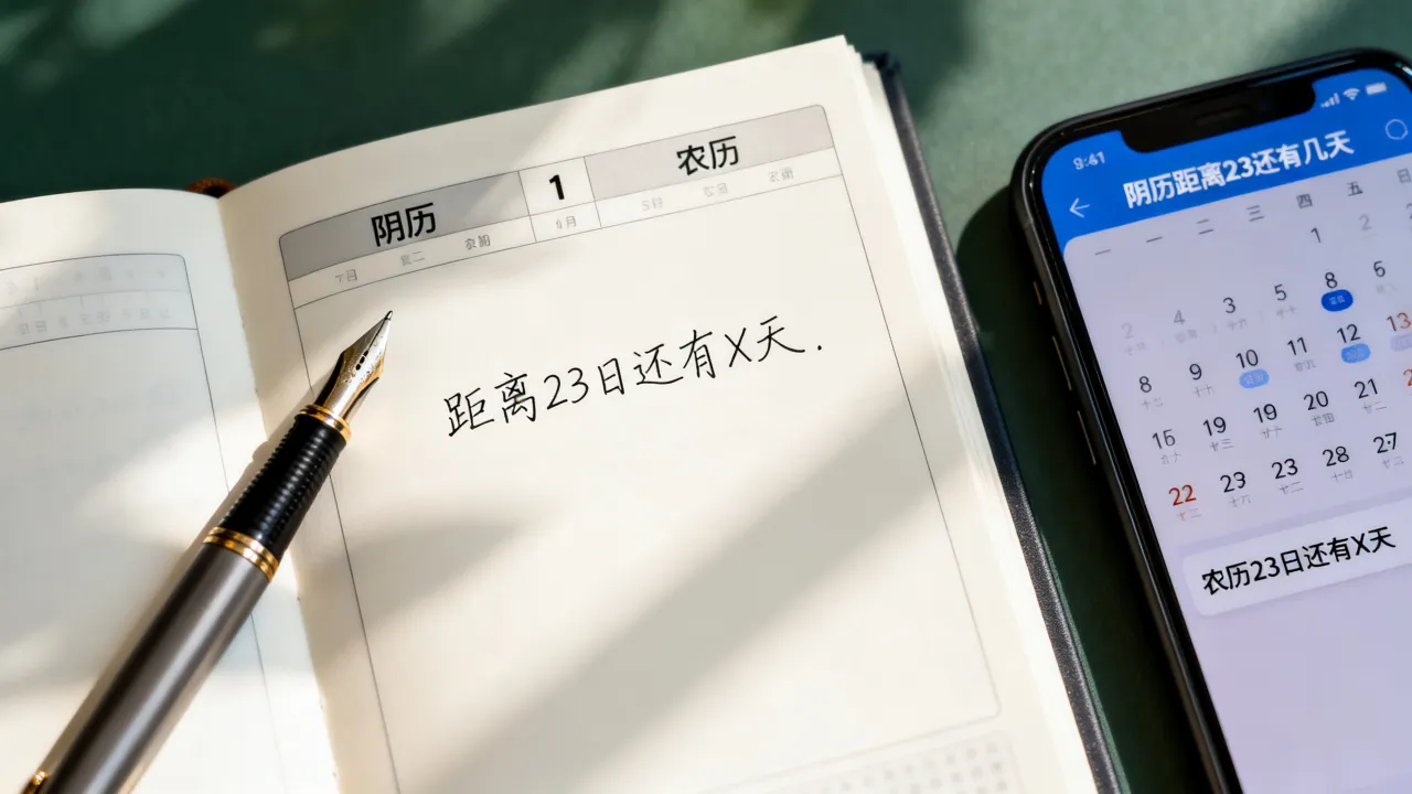 阴历距离23还有几天,农历23日还有多少天? 阴历距离23还有几天,农历23日还有多少天?