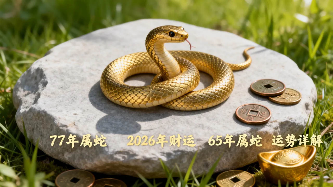77年属蛇2026年财运如何?65年属蛇运势详解 77年属蛇2026年财运如何?65年属蛇运势详解