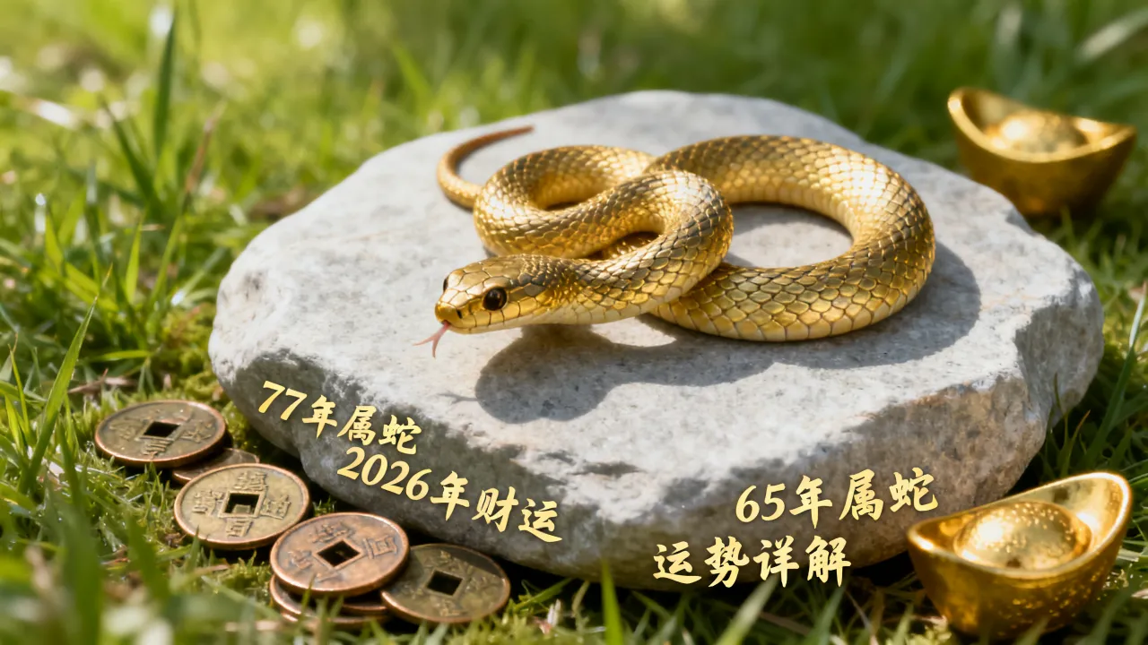 77年属蛇2026年财运如何?65年属蛇运势详解 77年属蛇2026年财运如何?65年属蛇运势详解