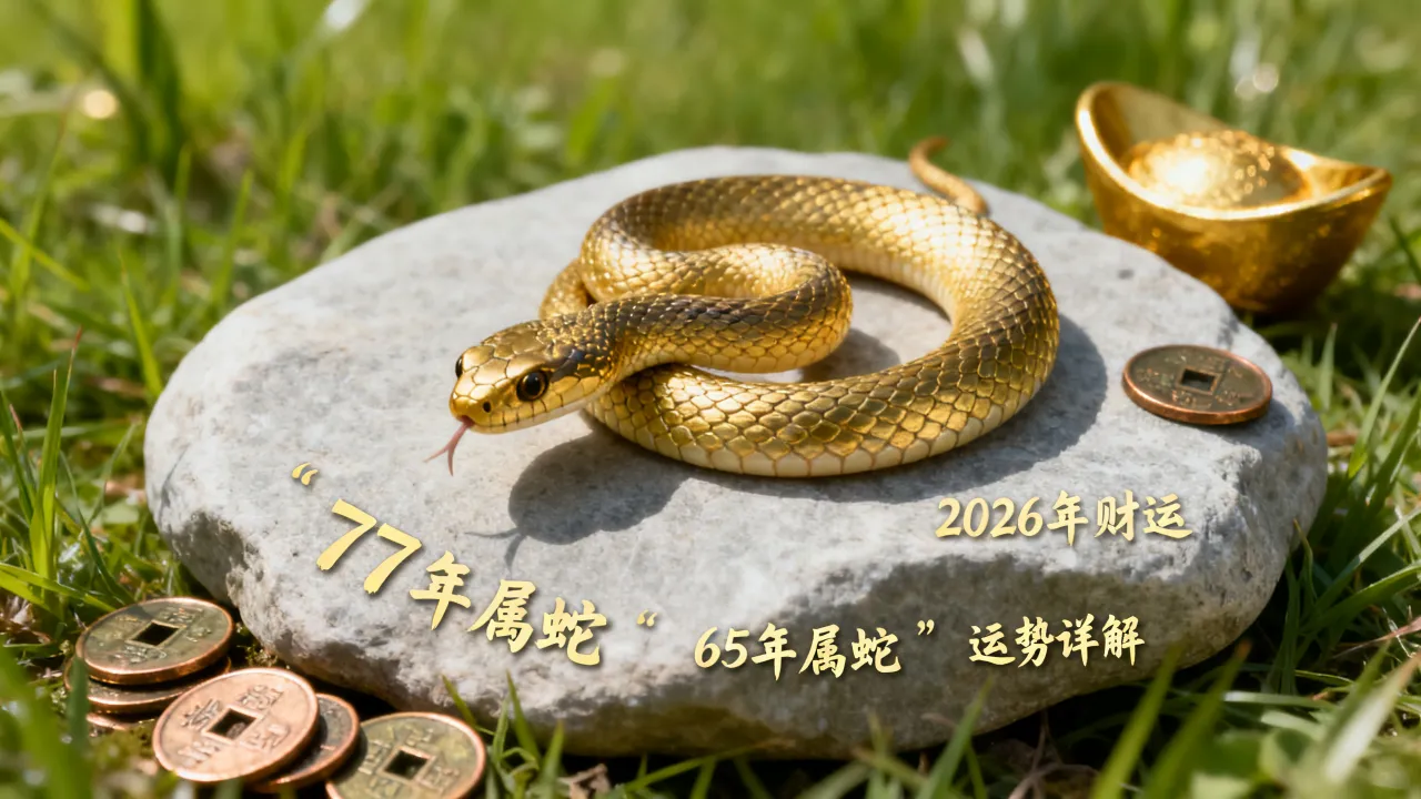 77年属蛇2026年财运如何?65年属蛇运势详解 77年属蛇2026年财运如何?65年属蛇运势详解