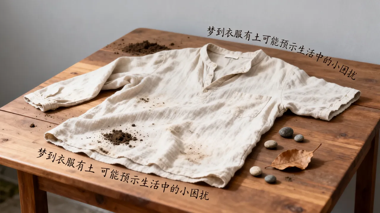 梦到衣服有土会有什么预兆,梦见衣服有土预示什么? 梦到衣服有土会有什么预兆,梦见衣服有土预示什么?