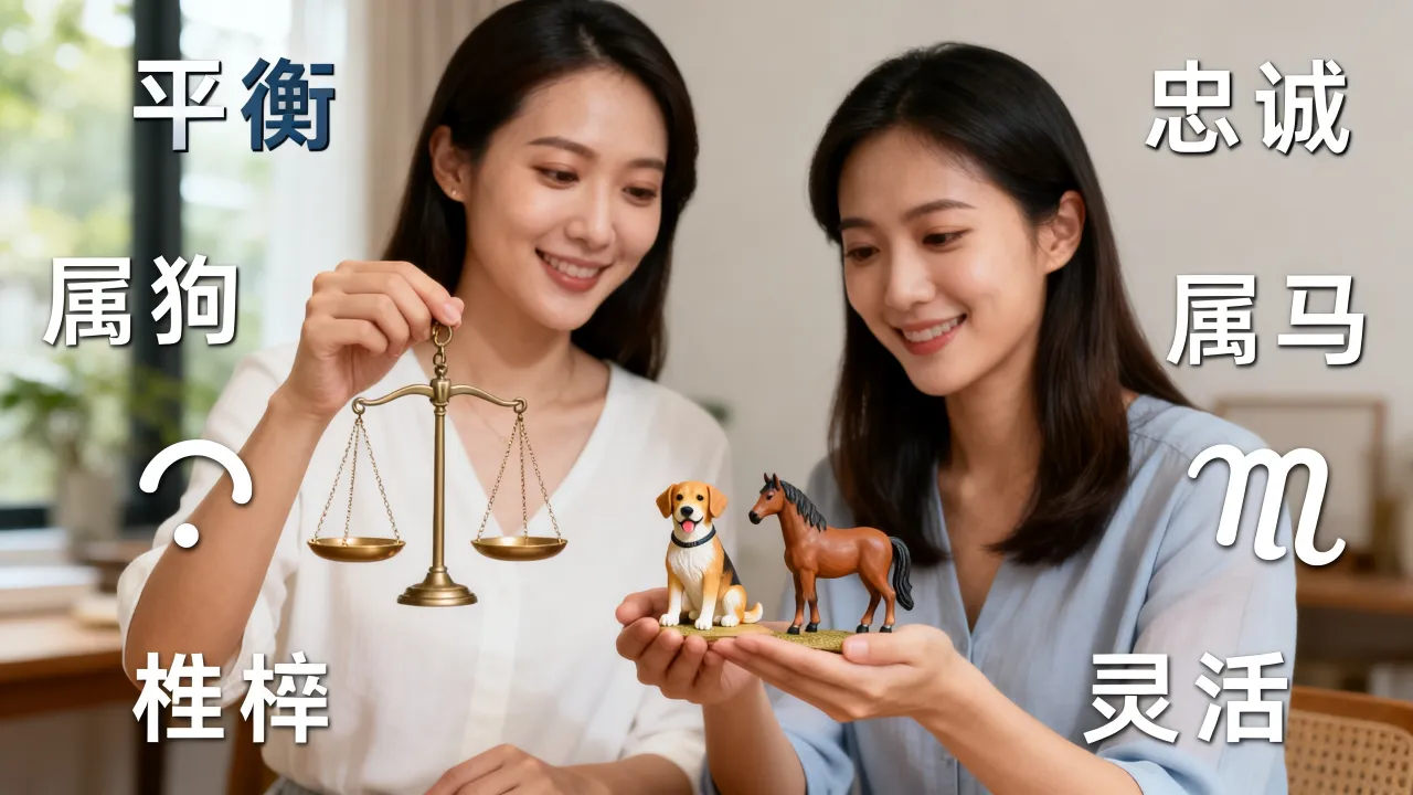 属狗的天秤女人性格如何，天秤属马的人性格特点