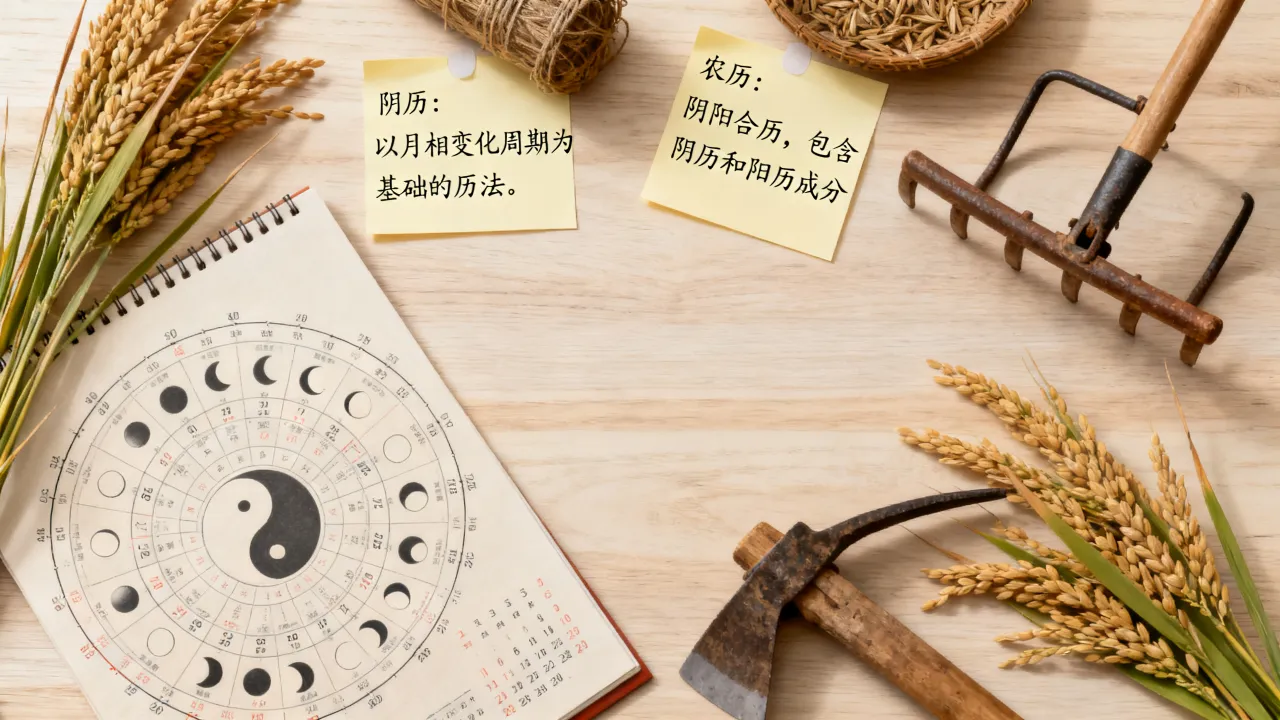 阴历是什么意思，阴历和农历的区别是什么？
