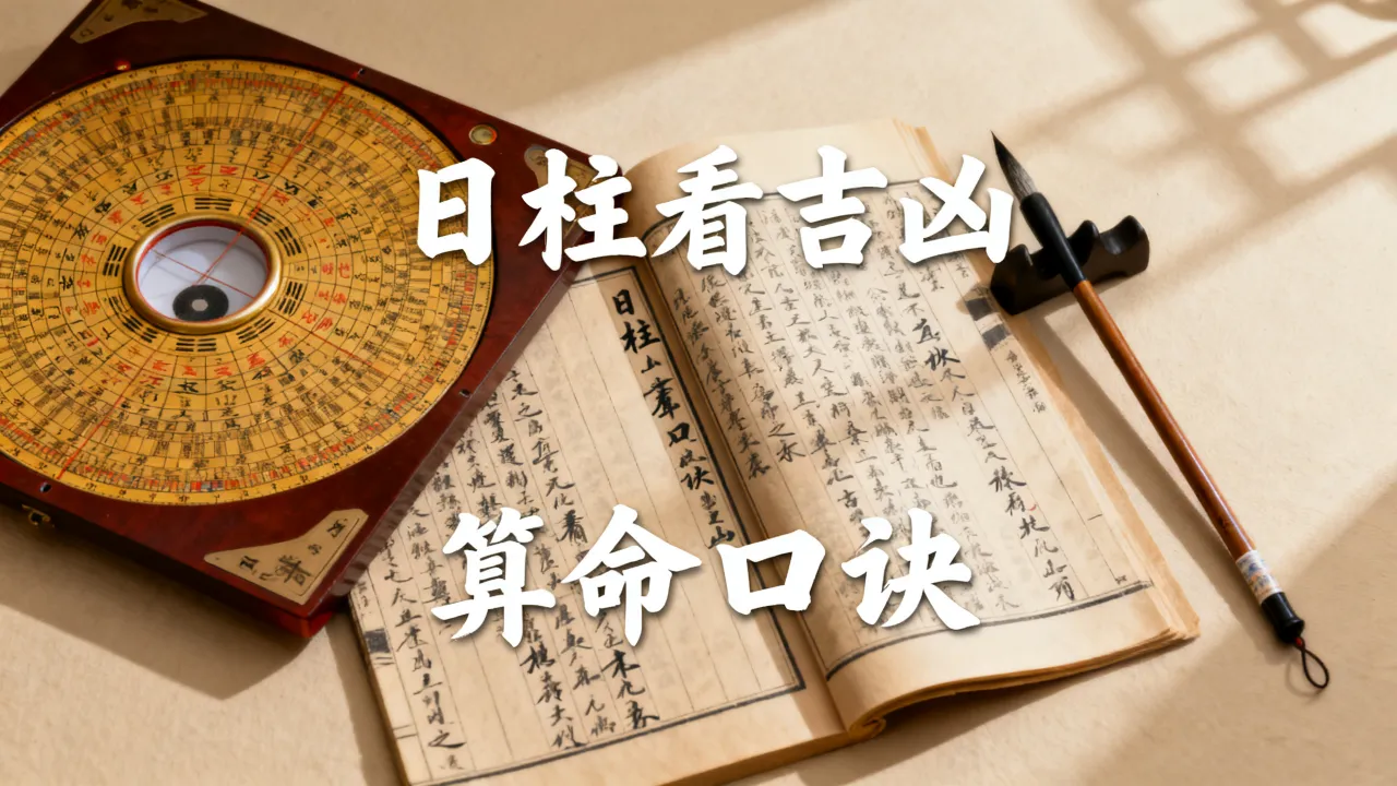 从日柱看吉凶怎么看的，日柱算命口诀详解