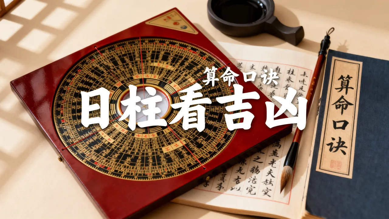 从日柱看吉凶怎么看的，日柱算命口诀详解