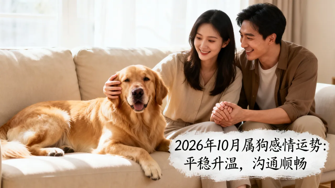 属狗2026年10月感情运势如何,属狗2026年感情运好吗? 属狗2026年10月感情运势如何,属狗2026年感情运好吗?