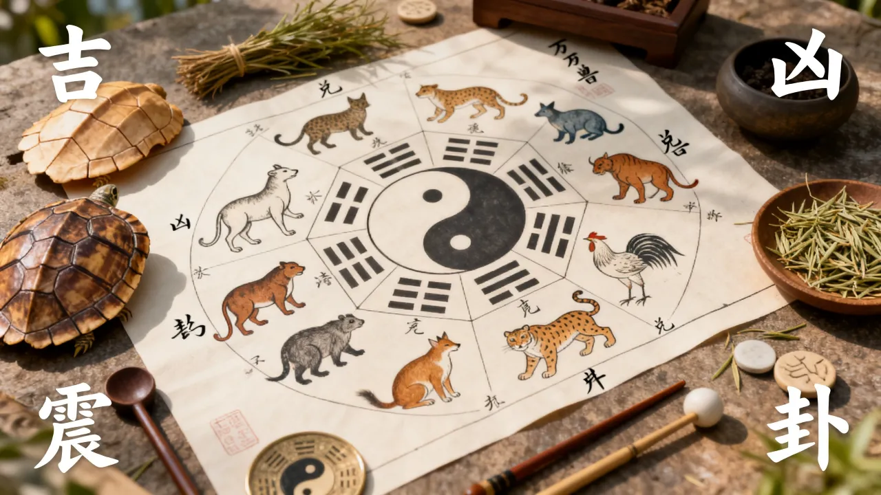 万兽卦象怎么选吉凶图,万兽卦象吉凶大全 万兽卦象怎么选吉凶图,万兽卦象吉凶大全