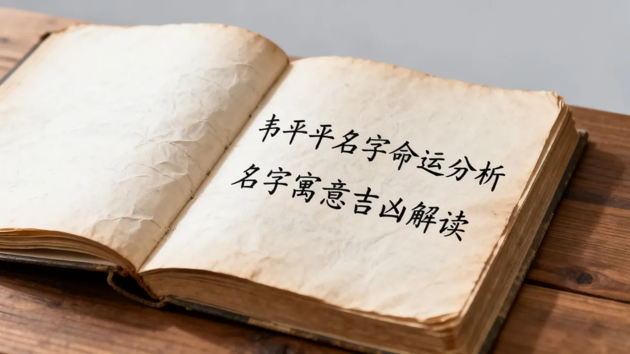 韦平平名字命运如何,韦平平名字寓意吉凶? 韦平平名字命运如何,韦平平名字寓意吉凶?