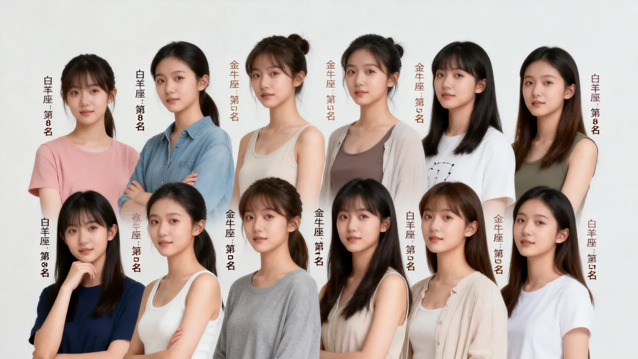 十二星座女生谁最漂亮,十二星座女生颜值排名大全 十二星座女生谁最漂亮,十二星座女生颜值排名大全