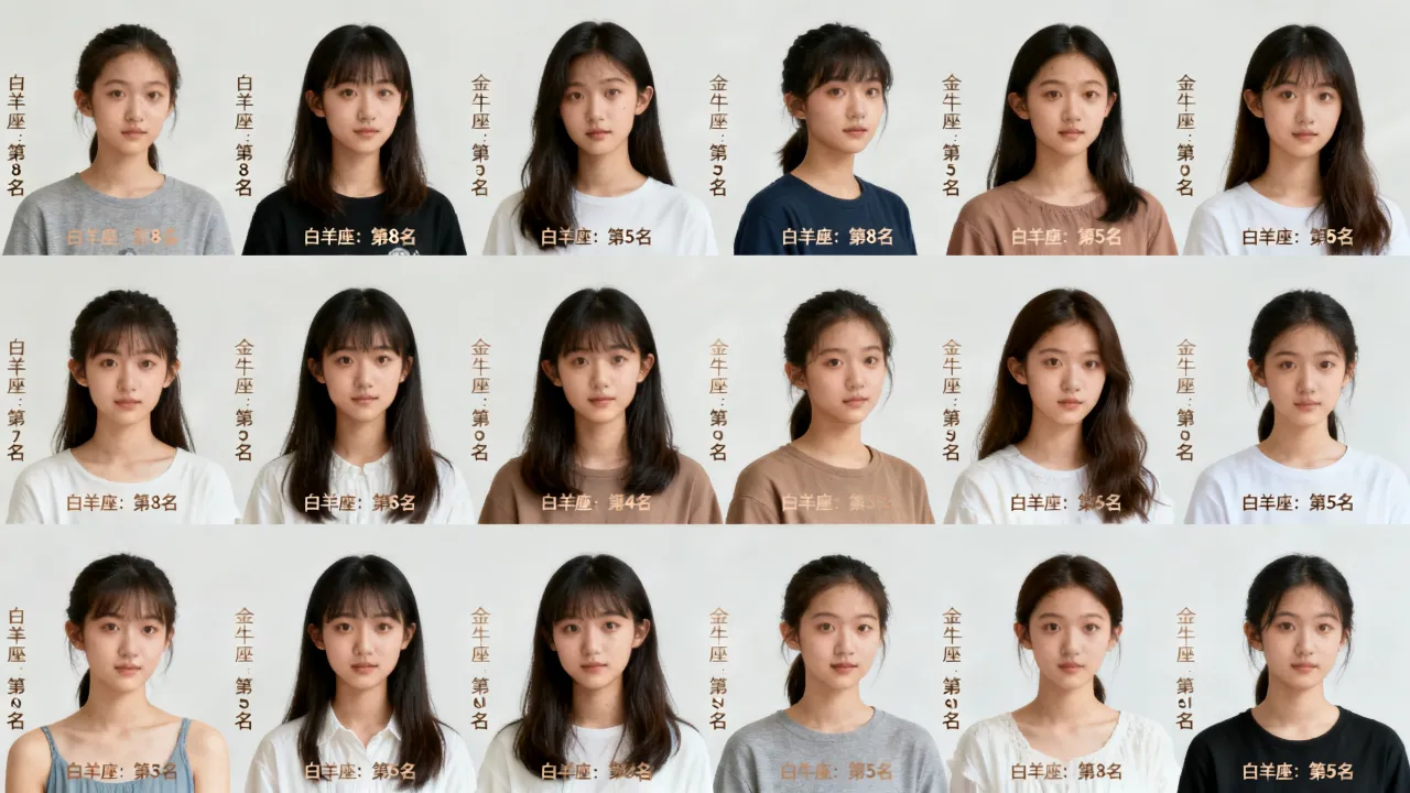 十二星座女生谁最漂亮,十二星座女生颜值排名大全 十二星座女生谁最漂亮,十二星座女生颜值排名大全