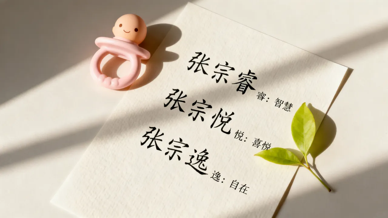 宝宝起名张宗什么好听?张宗名字怎么取寓意好? 宝宝起名张宗什么好听?张宗名字怎么取寓意好?
