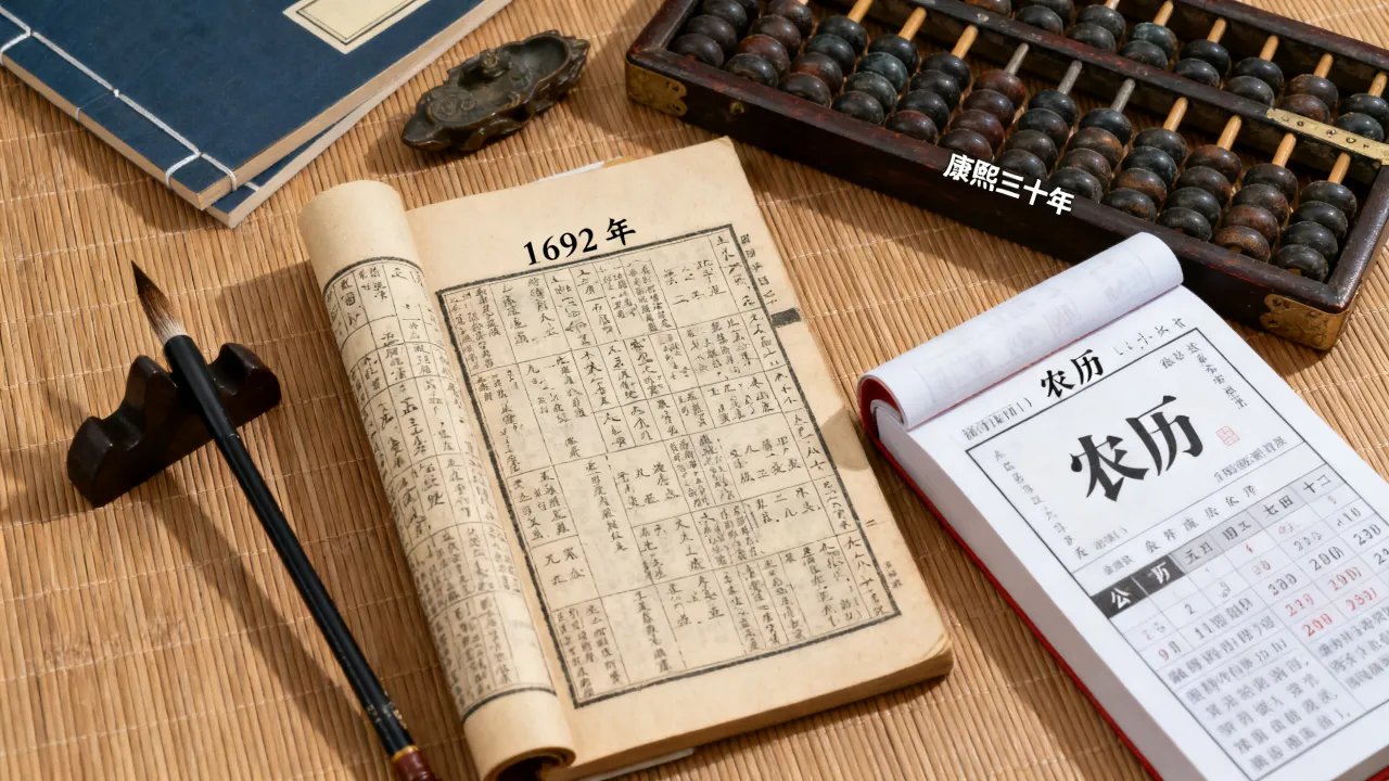 1692年阴历是康熙多少年,农历和公历怎么换算 1692年阴历是康熙多少年,农历和公历怎么换算