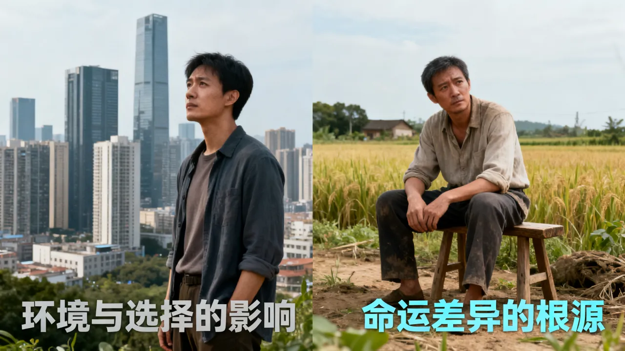 为何命运不同,人与人之间的差距究竟是怎么来的? 为何命运不同,人与人之间的差距究竟是怎么来的?