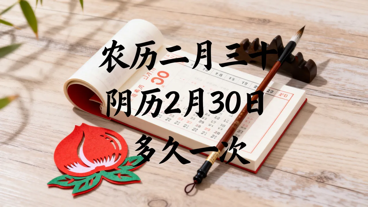 农历二月三十是什么日子?阴历2月30日多久一次? 农历二月三十是什么日子?阴历2月30日多久一次?