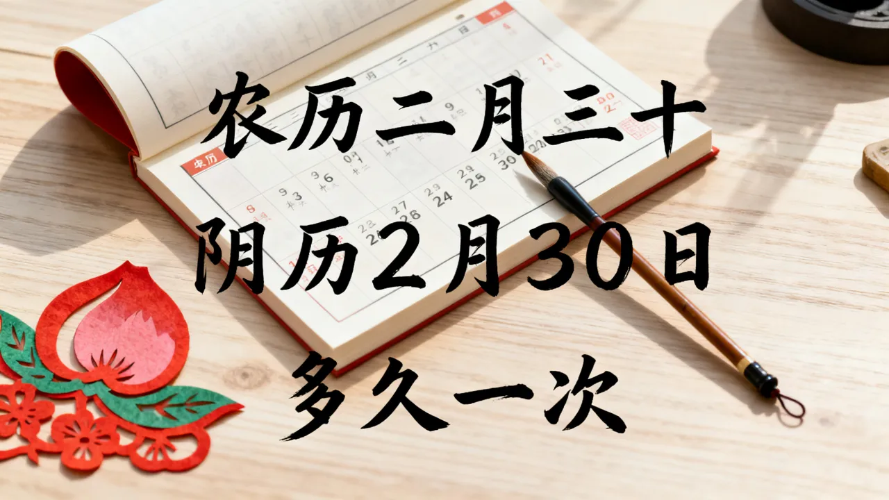 农历二月三十是什么日子?阴历2月30日多久一次? 农历二月三十是什么日子?阴历2月30日多久一次?