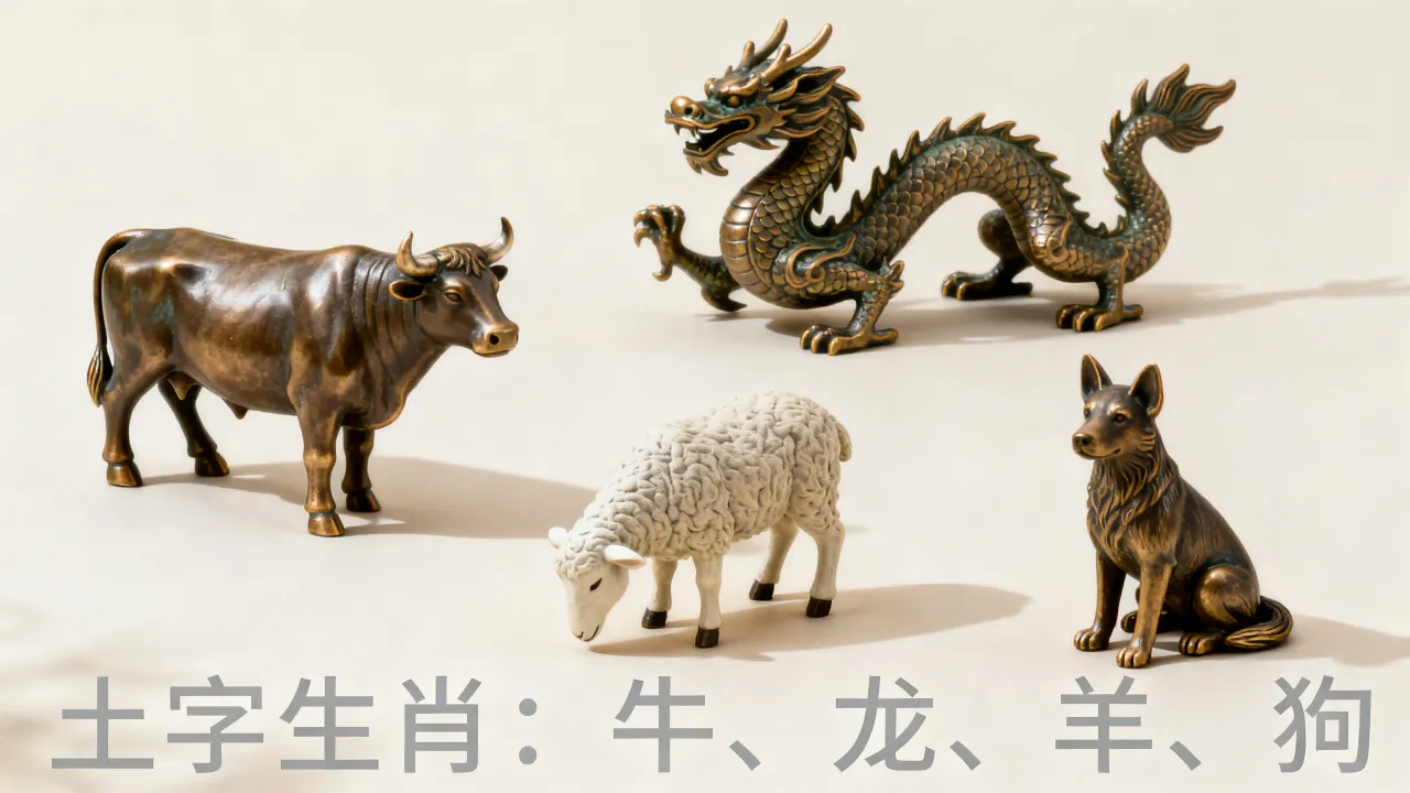 土字生肖是什么生肖，十二生肖中土字生肖有哪些