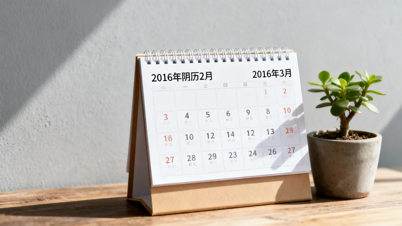 2016年阴历2月是几月几号?2016年农历二月阳历是几月 2016年阴历2月是几月几号?2016年农历二月阳历是几月