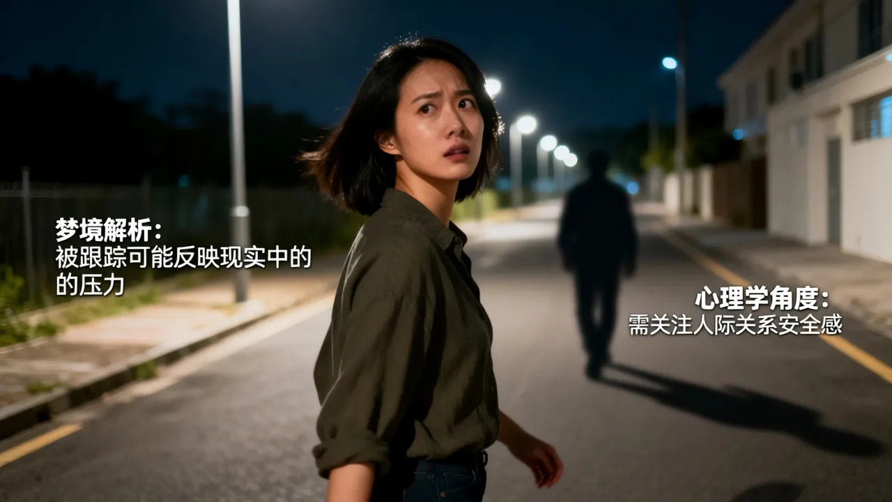 梦见被别人跟踪是什么预兆？，梦见被人跟踪预示什么