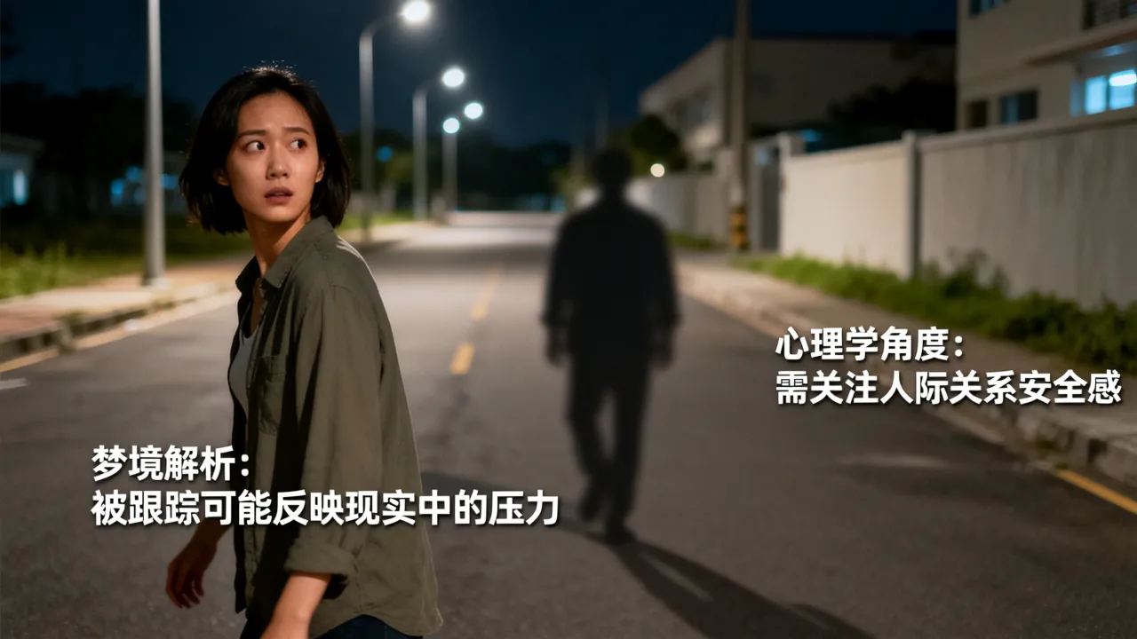 梦见被别人跟踪是什么预兆？，梦见被人跟踪预示什么