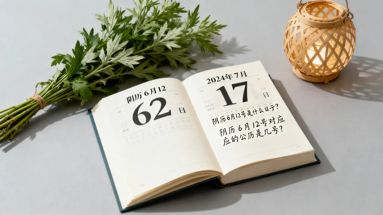 阴历6月12号是什么日子？，阴历6月12号对应的公历是几号？