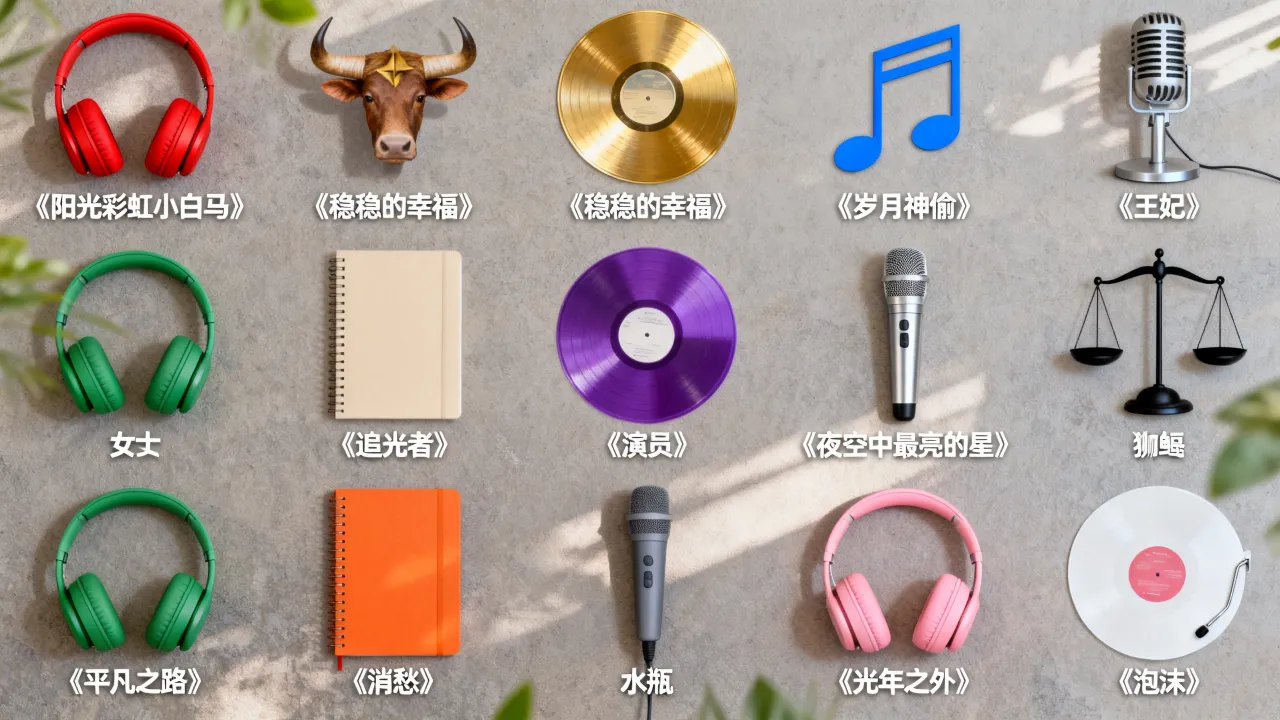 十二星座男歌曲有哪些？，十二星座男最爱听什么歌？