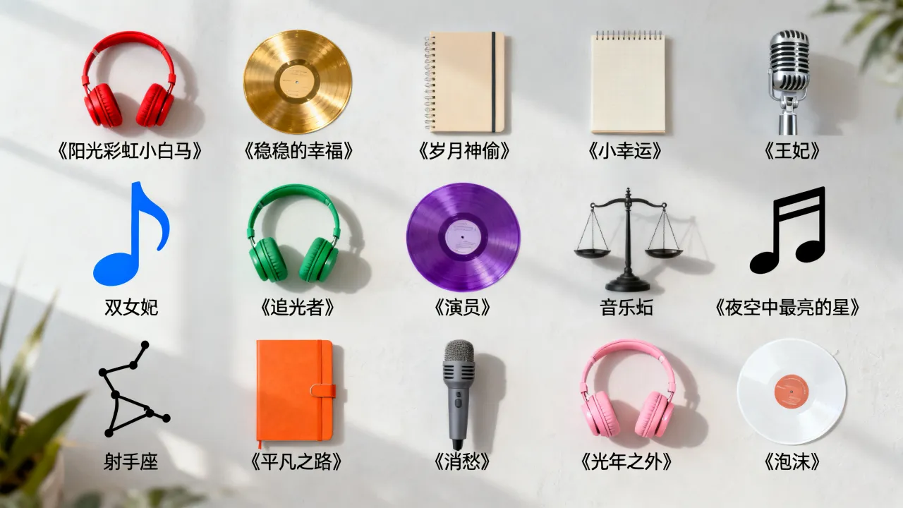 十二星座男歌曲有哪些？，十二星座男最爱听什么歌？