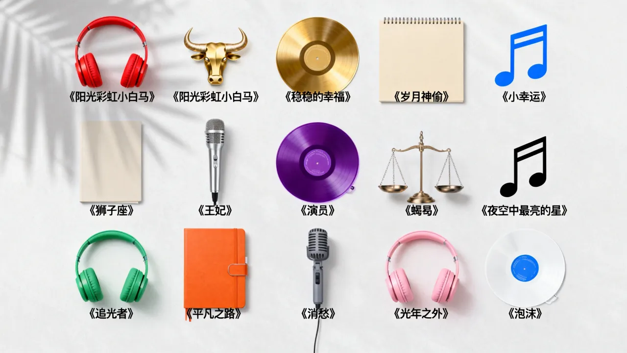 十二星座男歌曲有哪些？，十二星座男最爱听什么歌？