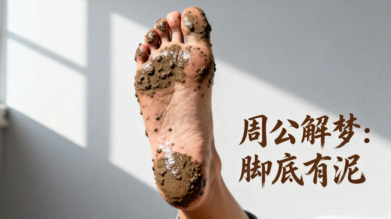 梦到脚底有泥是好是坏，周公解梦梦见脚底有泥预示什么？