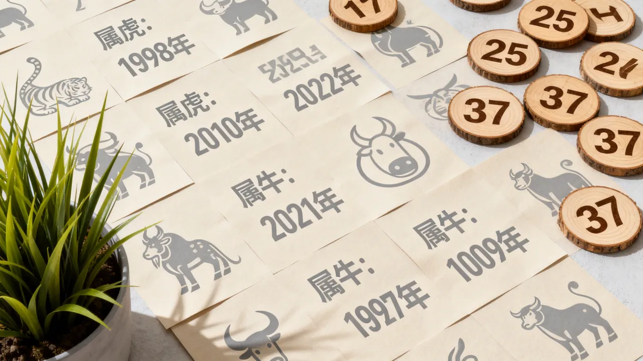 属虎是哪一年,属牛多少岁,生肖年龄对照表大全 属虎是哪一年,属牛多少岁,生肖年龄对照表大全
