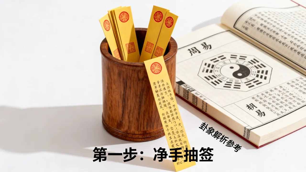 怎么抽签看吉凶详解？怎么解签断吉凶，灵签《周易》占卜方法