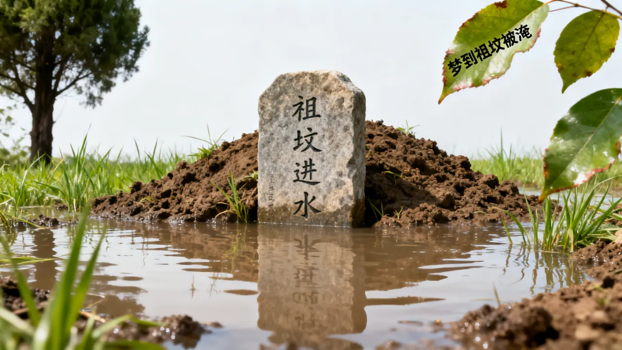 梦到祖坟被水淹什么寓意，祖坟进水是凶是吉有何预兆